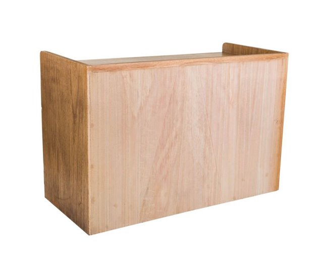 Banqueta Zapatero de madera Natural