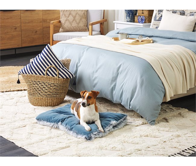 Beliani Cama para mascotas ERGANI Azul