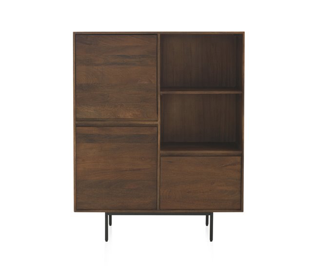 Aparador Alto 3 Puertas Madera