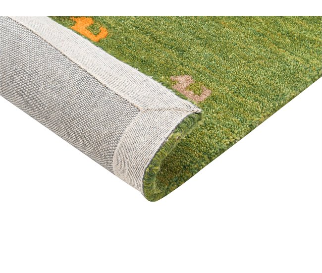 Beliani De pelo corto YULAFI 160x230 Verde