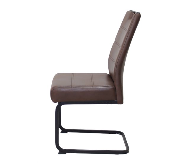Silla de comedor KERSTIN marrón Marron