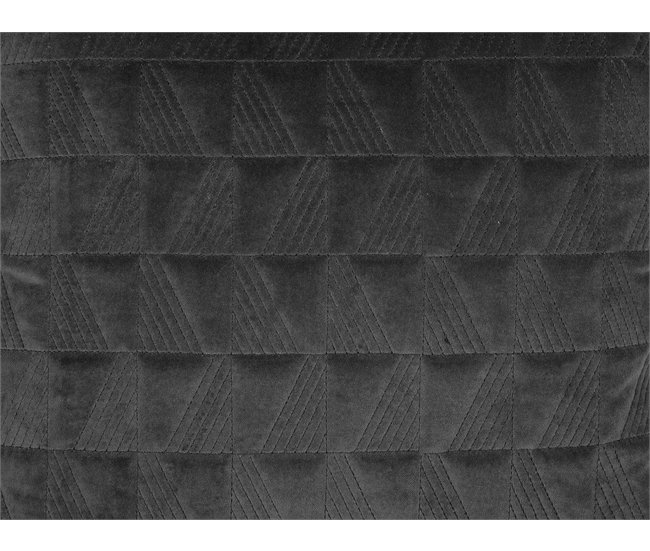 Beliani Cojín decorativo LALAM Gris Oscuro