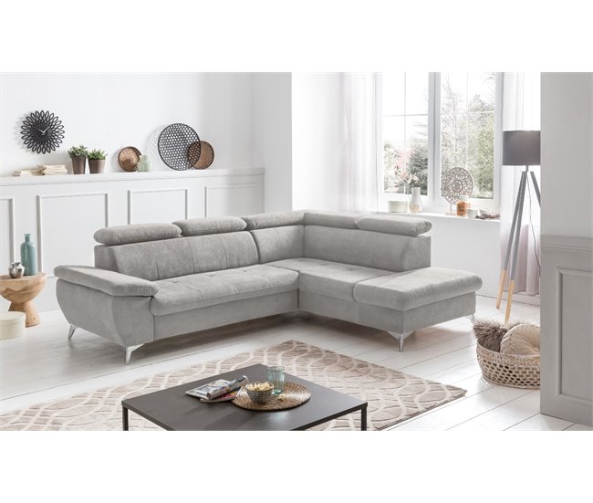 Rinconera con cama GISELA Gris Claro