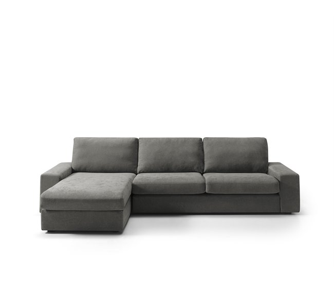 Chaise longue reversible 5 plazas FORLY Antracita