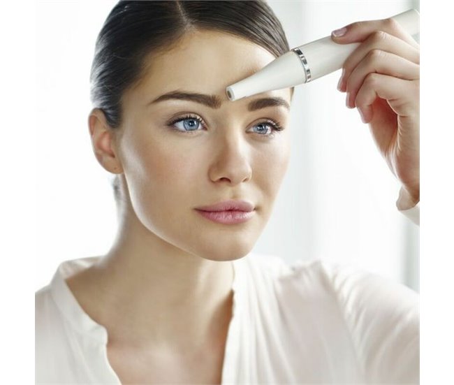 Limpiador-Depilador Facial Eléctrico 810 Blanco