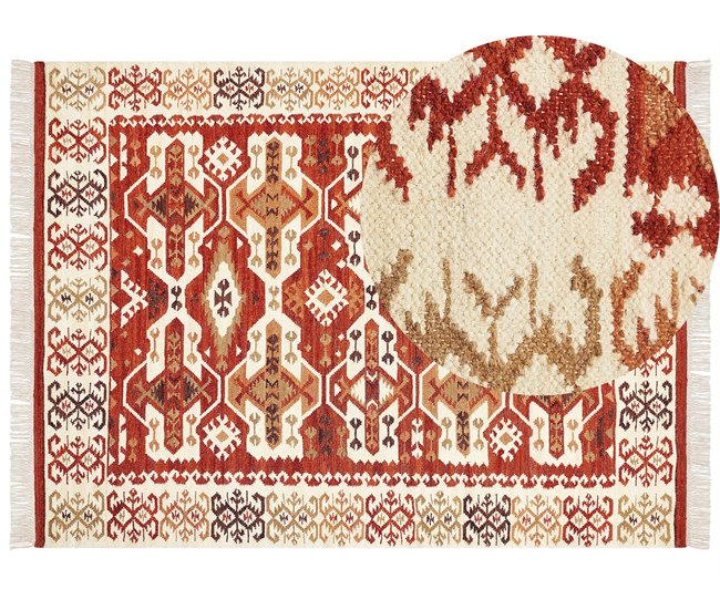 Beliani Kilim VOSKEVAZ 160x230 Multicolor