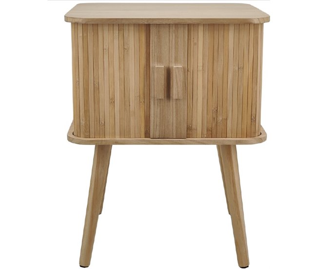 Cajonera MILO con puerta corredera 45x40x58cm Natural