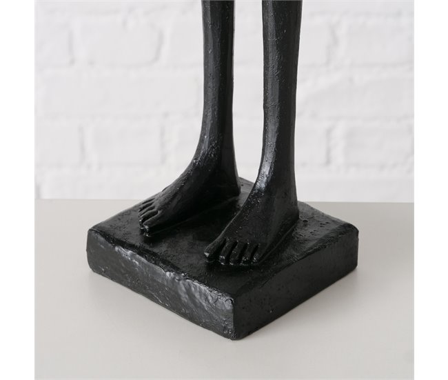 Figura decorativa CLEMONT marca BOLTZE Negro