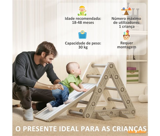 Escalador para Niños HDPE, PP AIYAPLAY Gris