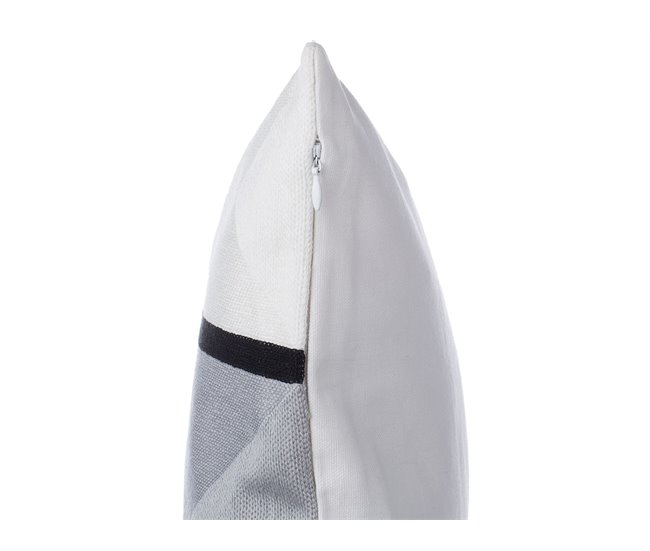 Beliani Cojín decorativo WEDELIA Gris