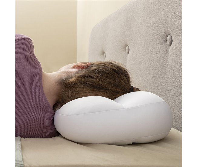 Almohada Nube 3D Antiarrugas Blanco