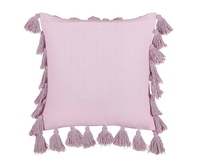 Beliani Cojín decorativo LYNCHIS 45x45 Rosa