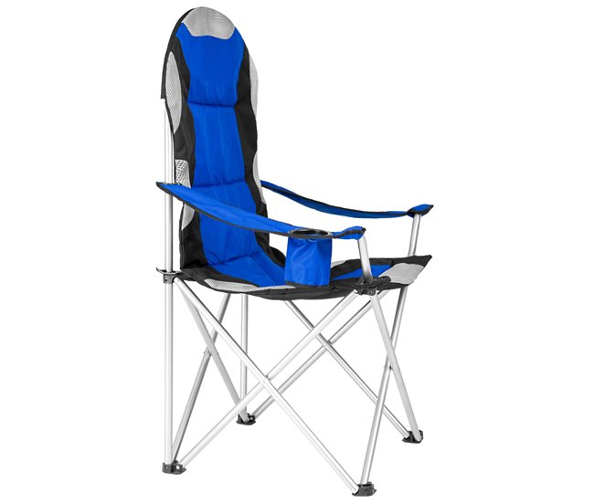 2 sillas de camping Azul