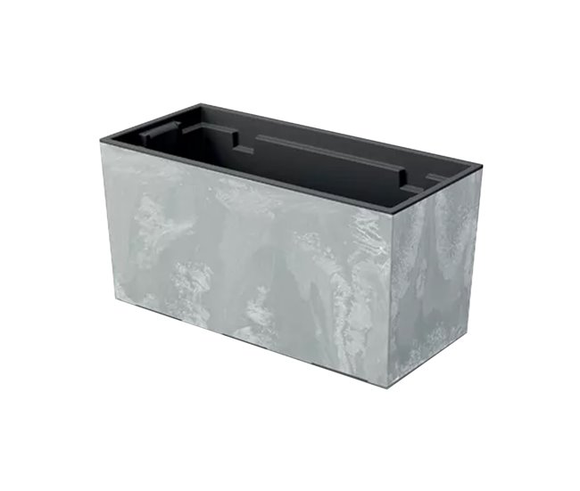 Jardinera Para Balcón Urbi Case Beton Effect Gris