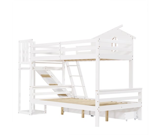 Cama litera Blanco