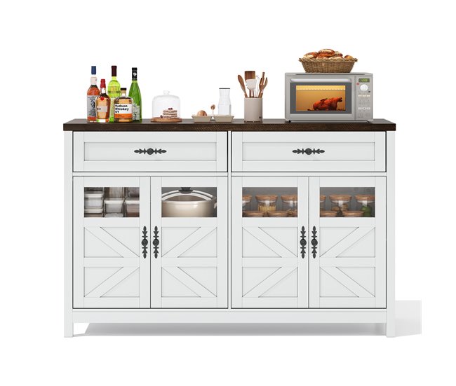 Aparadores Natural/ Blanco