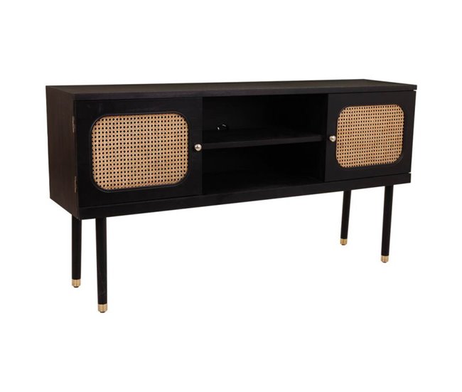 Aparador de madera Negro