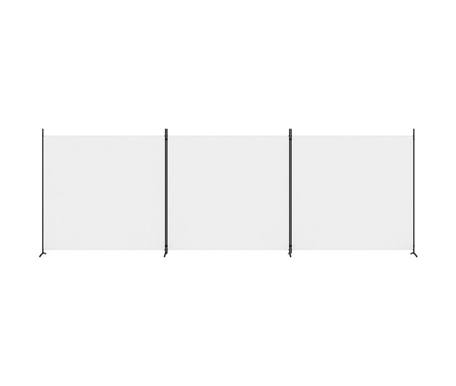 Biombo - Separador Divisor de 3 paneles Blanco