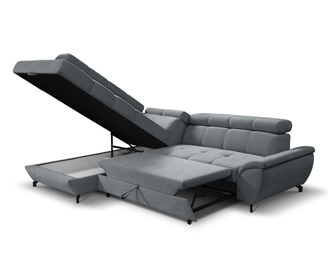 Rinconera con cama BOSA Gris