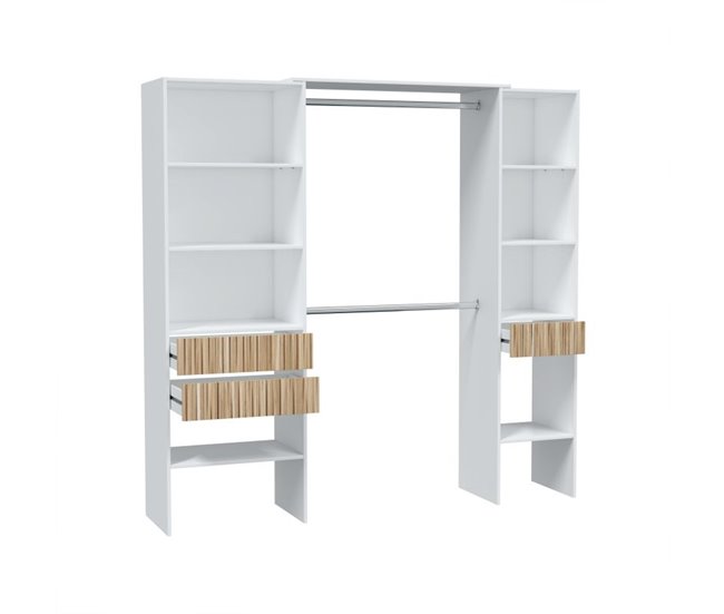 Armario vestidor Ethna Blanco