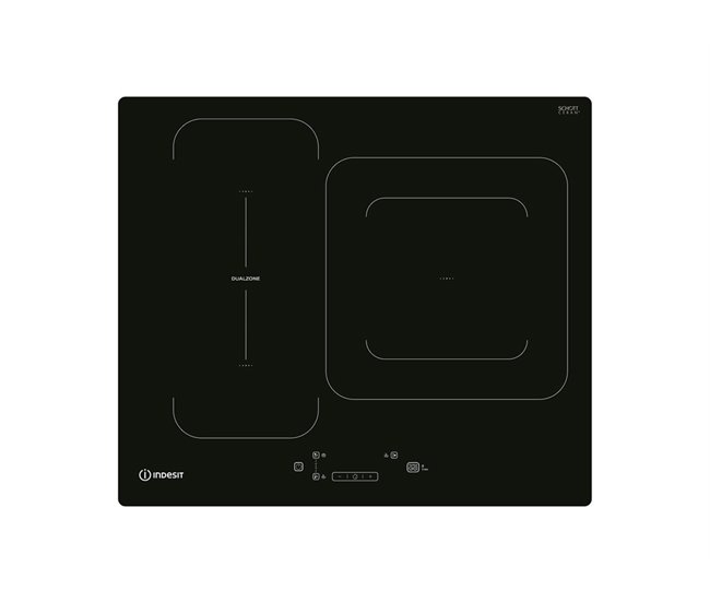 Placa inducción INDESIT IB 44Q60 NE 3 zonas 60cm negro Negro