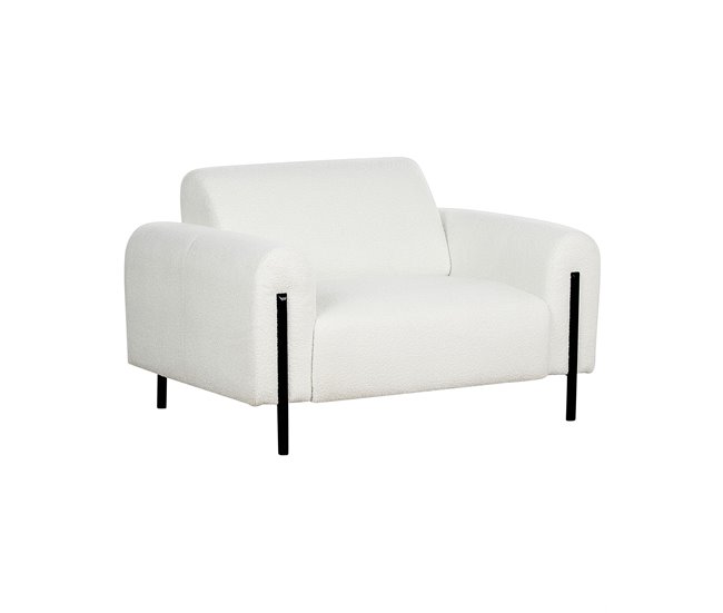 Beliani Sillón ASKIM Blanco