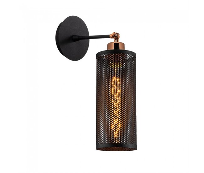 Aplique de pared Marismo Moderno Negro