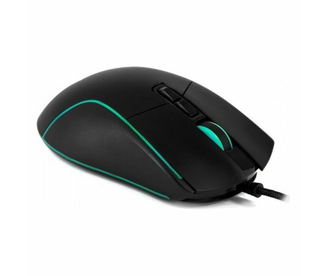 Ratón Gaming con LED DeepDarth Negro