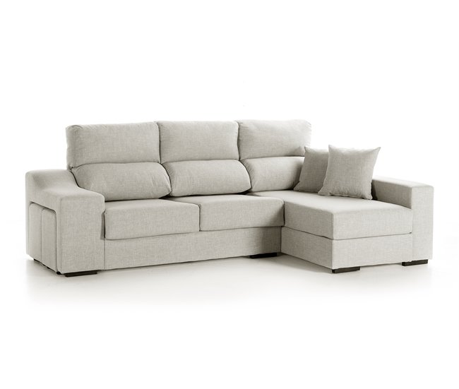 Chaise longue LUCIA IV Gris Claro
