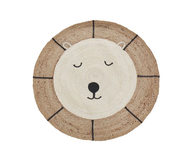 Beliani De pelo corto KOVU Beige