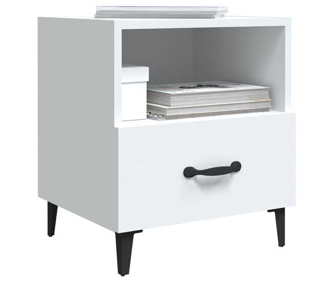 2 Mesitas de Noche 40 Blanco