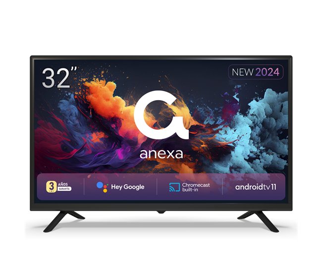 Televisor Smart TV 32 pulgadas - anexa SMART32C01HG Negro/ Gris