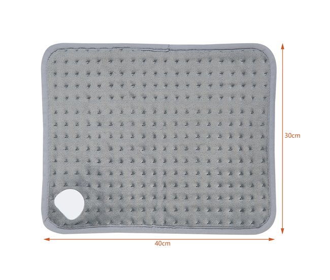 Almohadilla eléctrica Bella lavable 80W Vlies Gris