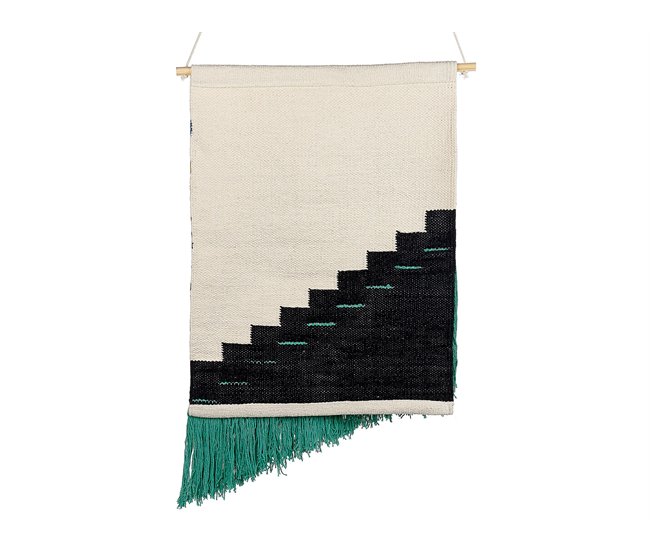 Beliani Decoración de pared de tela NOWSHERA Multicolor