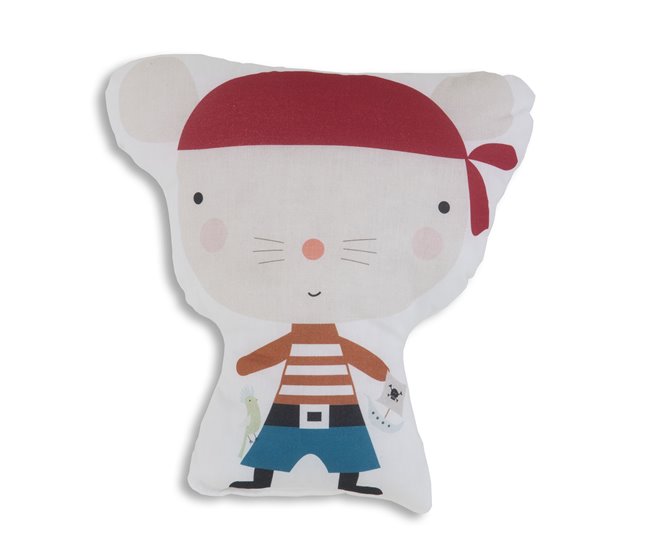COJIN DE FORMA CON RELLENO PIRATA Estampado