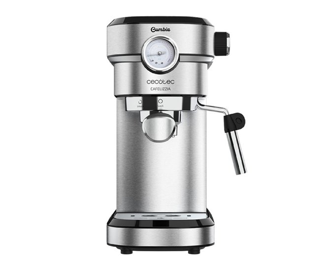 Cafetera Express de Brazo Cafelizzia 790 Steel Pro Gris
