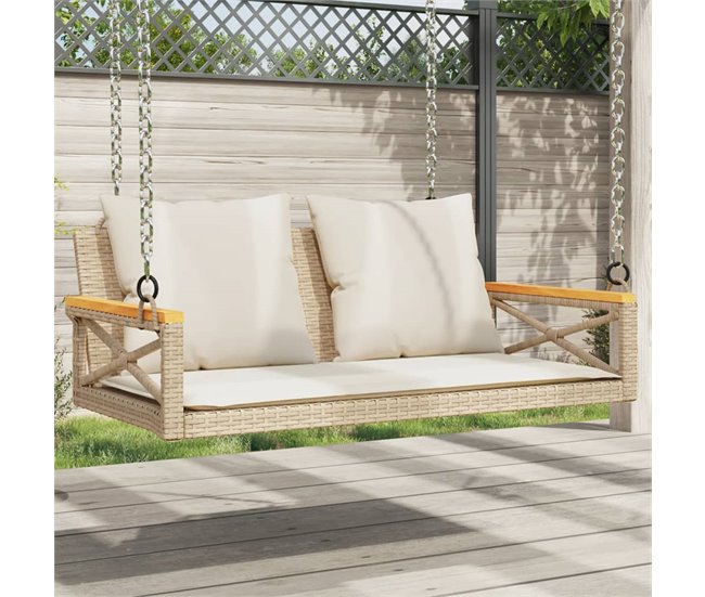 Banco Columpio 109x62 Beige