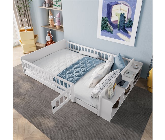 Camas infantil 145x223 Blanco