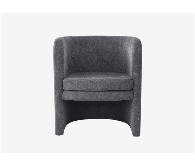 Sillón modelo HEBE decorativo Gris Oscuro