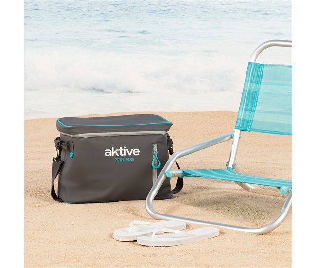 Aktive Bolsa térmica 18 litros de alto rendimiento Gris Azul
