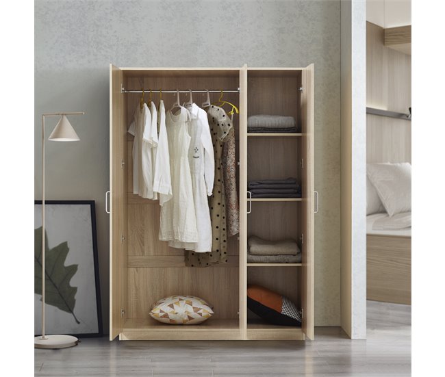 Armario Ropero Bodolz 120 Roble