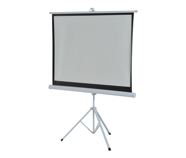 Pantalla de Proyector plástico, metal HOMCOM Blanco