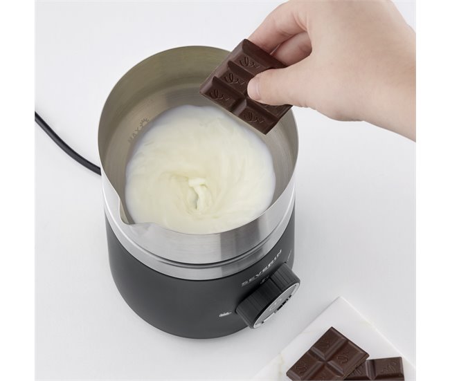 Espumador de leche de Inducción Spuma Severin SM 3585 -  500 ml Negro