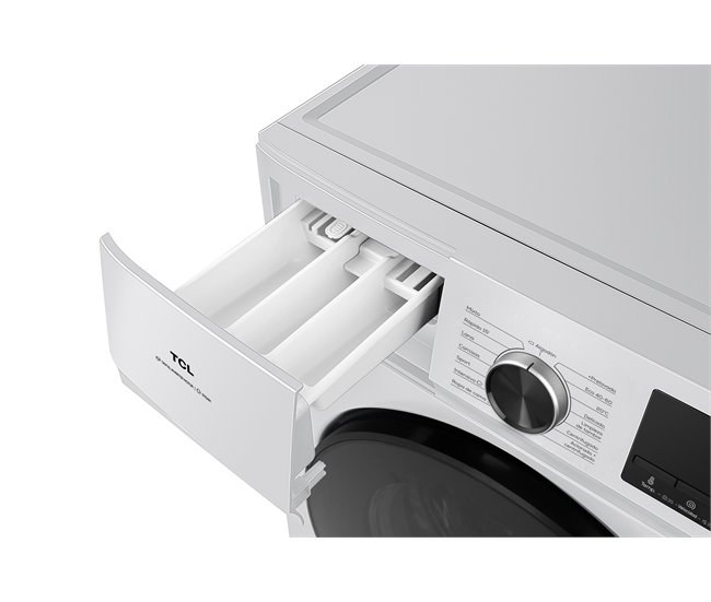 Lavadora frontal TCL FF0824A1ES 8 kilos 1400 RPM Blanco