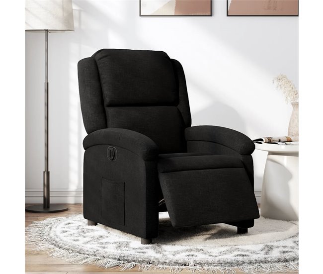 Sillón Reclinable Eléctrico Negro