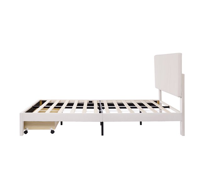 Camas de matrimonio 145x208 Beige