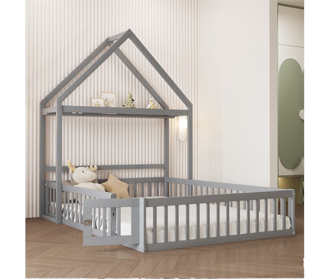 Camas infantiles 154x205 Gris