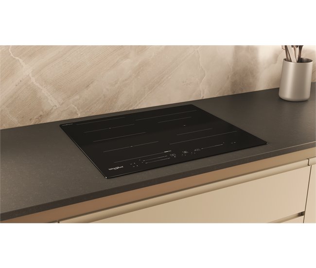 Placa flexinducción WHIRLPOOL WF S9860 CPNE 3 zonas 60cm negro Negro