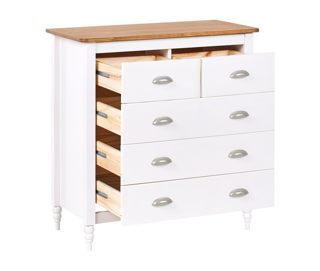 Beliani Cómoda SHILLINGTON 79 Blanco