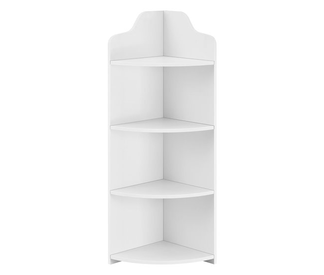 Estante de baño de esquina de 03_0005173 Blanco/ Beige